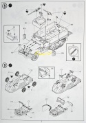 MODEL transporter amfibia, motor M3 Half Track & 14 ton Amphibion Vehicle Academy Skala 1:72