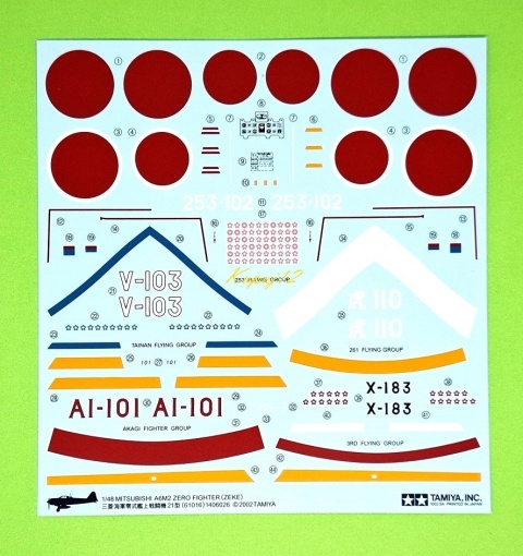 MITSUBISHI A6M2 Zero Fighter (Zeke) plastikowy model do sklejania samolotu Tamiya Skala 1:48