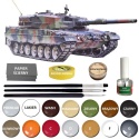 MODEL plastikowy czołg do sklejania LEOPARD 2A4 Polskie Siły Zbrojne Skala 1:35 + klej, farby...