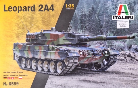 MODEL plastikowy czołg do sklejania LEOPARD 2A4 Polskie Siły Zbrojne Skala 1:35 + klej, farby...