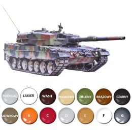 MODEL plastikowy czołg do sklejania LEOPARD 2A4 Polskie Siły Zbrojne Skala 1:35