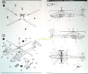 PLASTIKOWY model szturmowego śmigłowca IDF AH-64A Apache Academy Skala 1:72
