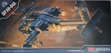 PLASTIKOWY model szturmowego śmigłowca IDF AH-64A Apache Academy Skala 1:72