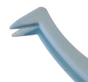 2x Pęseta plastikowa. Precyzyjne narzędzia do pracy z małymi przedmiotami.