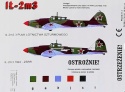 PLASTIKOWY model samolotu IŁ-2 m3 , polska wersja Plastyk Skla 1:72_S004