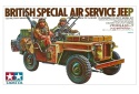 MODEL angielskiego samochodu terenowego Special air service jeep Tamiya Skala 1:35