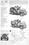 MODEL angielskiego samochodu terenowego Special air service jeep Tamiya Skala 1:35