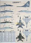 MODEL plastikowy samolot zestaw modelarski MiG-29M 23rd MisterCraft skala 1:72