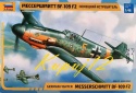 PLASTIKOWY model do sklejania Messerschmitt Bf-109 F2 Zvezda Skala 1:48_4802