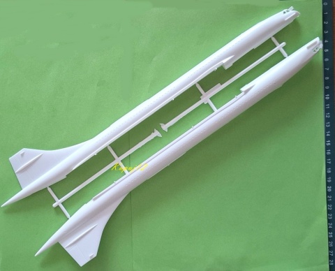 Concorde British Airways duży plastikowy model do sklejania samolotu pasażerskiego Revell Skala 1:144_04257