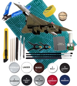 MODEL samolotu do sklejania Concorde British Airways Revell Skala 1:144_04257