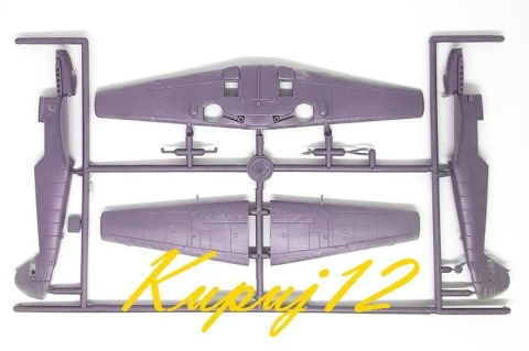 MODEL samolotu myśliwskiego Messerschmitt Bf 109 E-3 Battle of Britan RPM Skala 1:72_72014