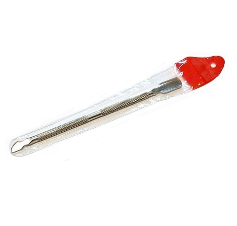 Radełko kopytko dłutko do skórek paznokci ze stali nierdzewnej 12,5cm