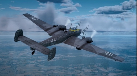 Model samolot do sklejania Messerschmitt Bf 110 G-4 Eduard Skala 1:48 8405